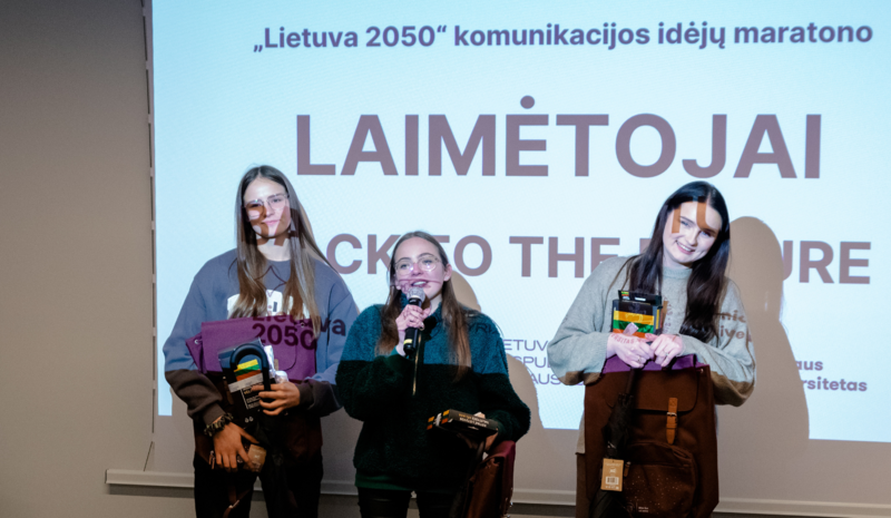 Maratono „Lietuva 2050“ nugalėtojos kviečia ieškoti savo individualaus balso